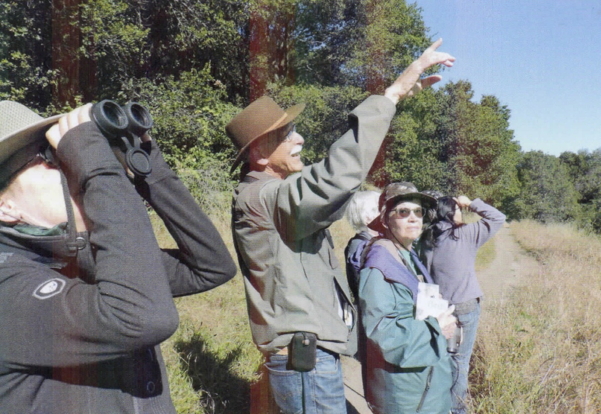 Ralph Pericoli Albany Hill birding group photo